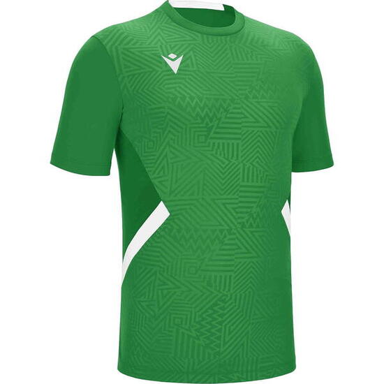 Maillot - Football - Homme - Shedir - Respirant, texturé, mesh - Blanc/Vert
