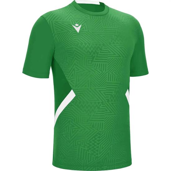 Maillot Football Homme - Manche courte - Shedir - Blanc/Vert