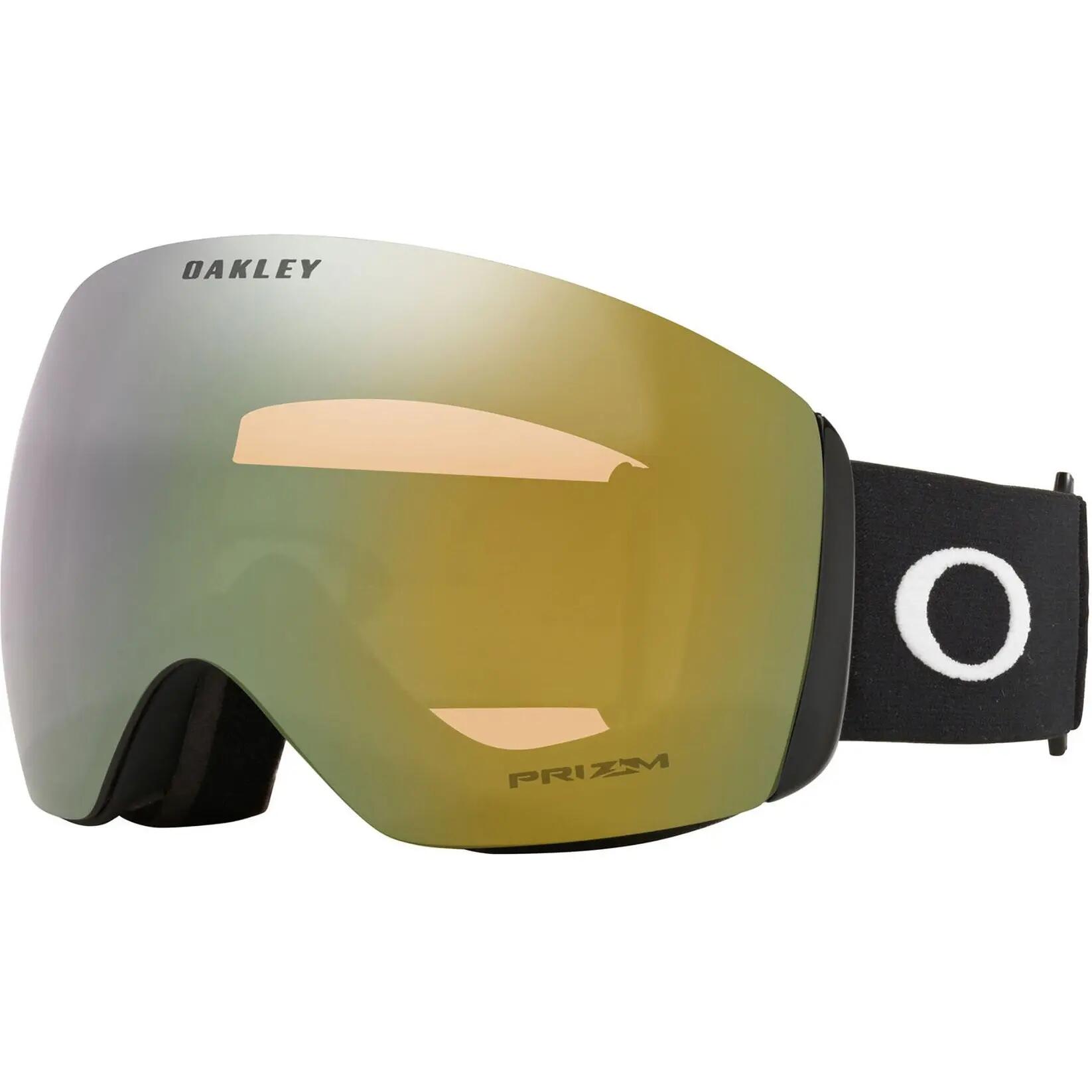 Oakley Flight Deck Snow Goggles L - Matte Black w/ Prizm Sage Gold