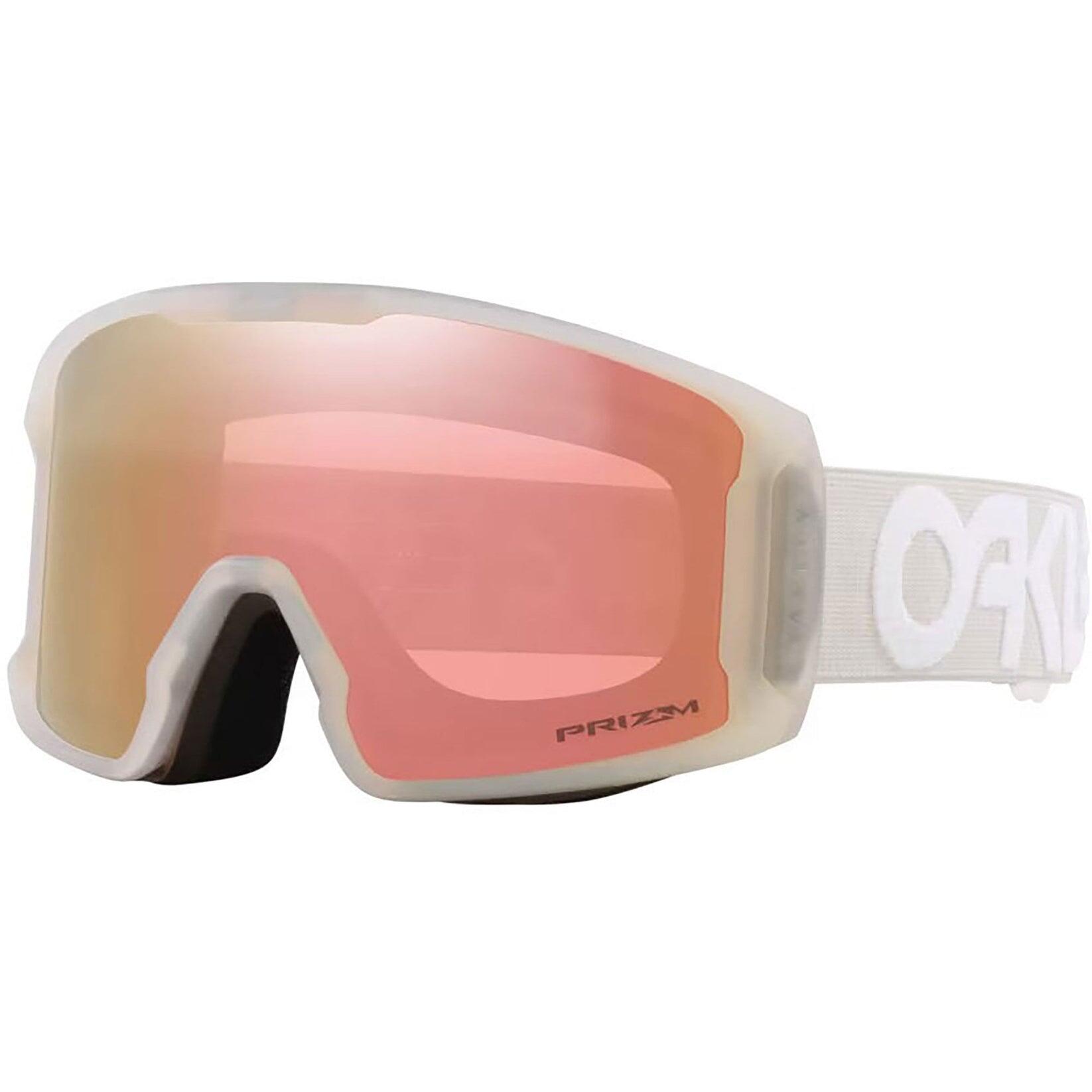 Oakley Line Miner Snow Goggles M - White w/ Prizm Snow Argon