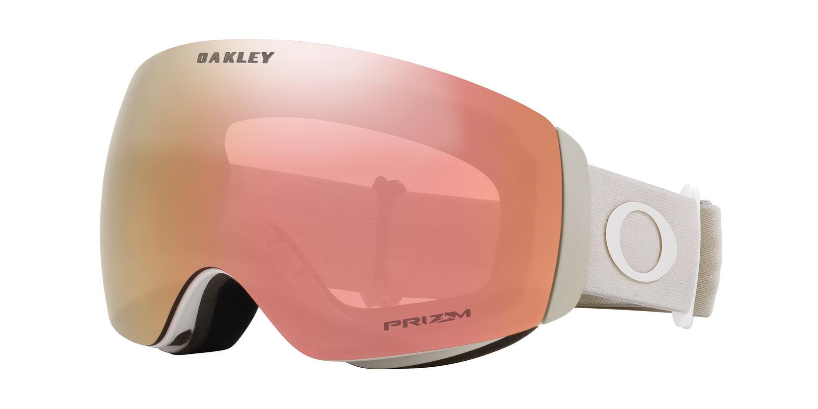 Oakley Flight Deck Snow Goggles M - Black w/ Prizm Sage Gold