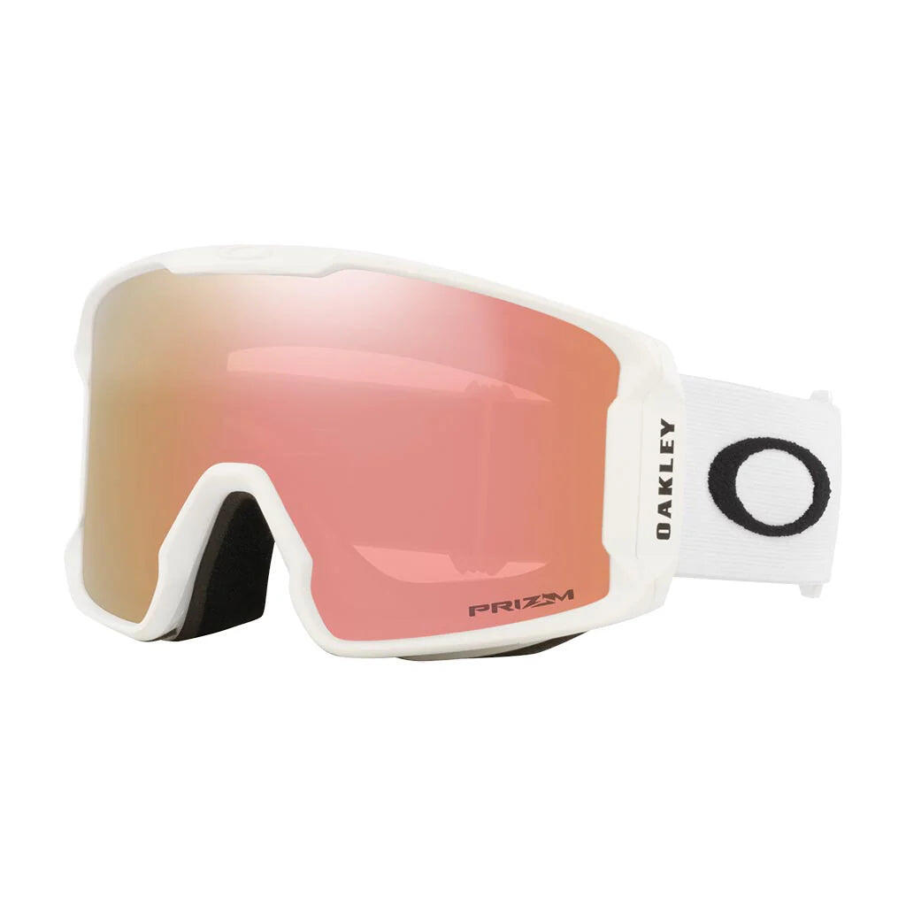 Oakley Line Miner Snow Goggles L - White w/ Prizm Snow Jade