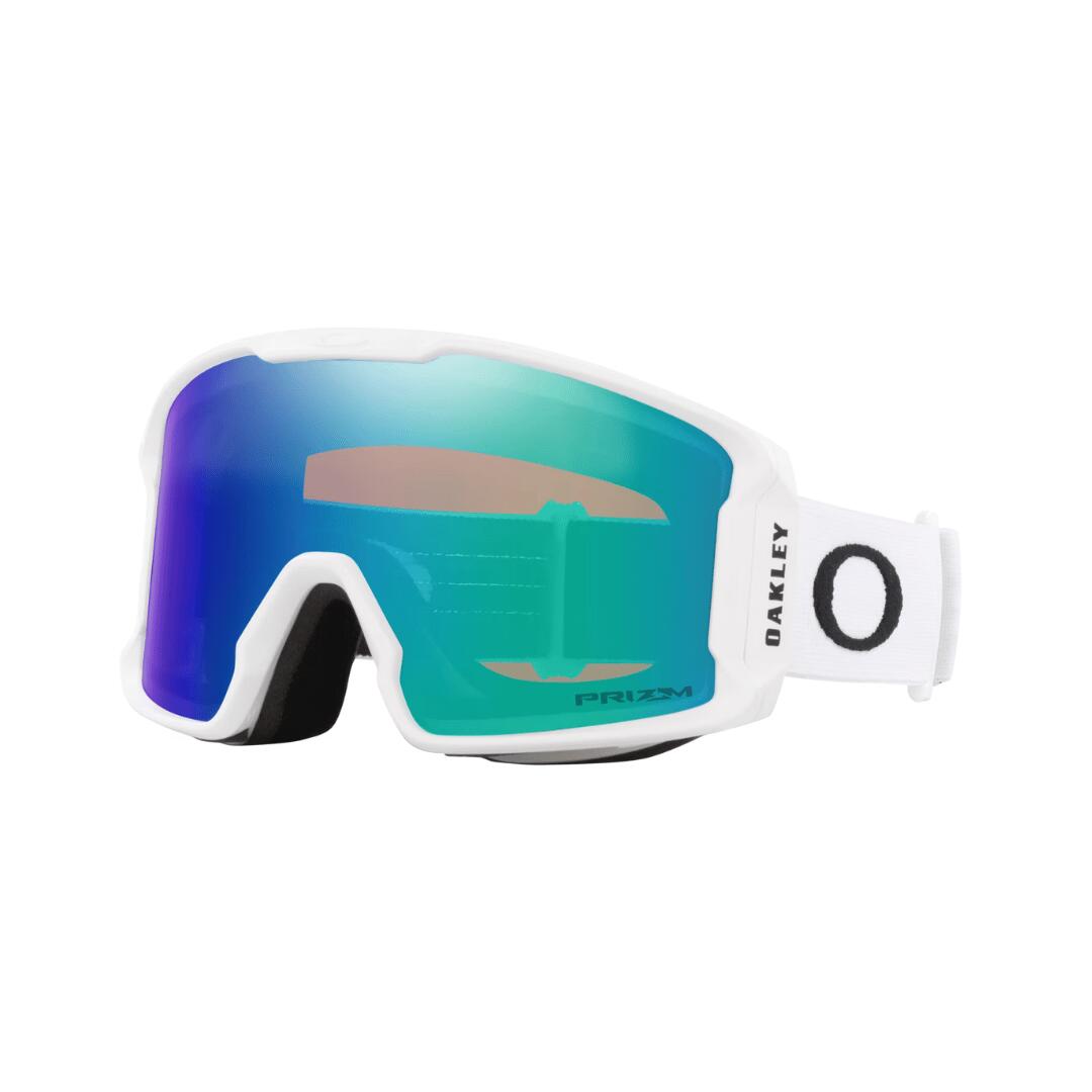 Oakley Line Miner Snow Goggles M - White w/ Prizm Snow Sapphire