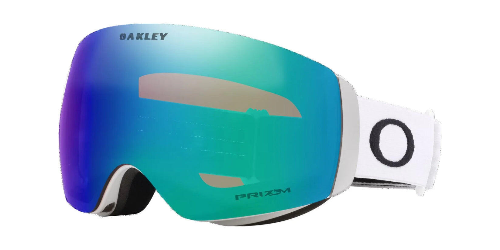 Oakley Flight Deck Snow Goggles M - White w/ Prizm Snow Argon