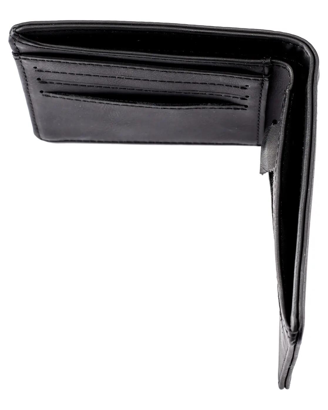 Portemonnee met 2 Flappen SLIM RAYS Schwarz Heren 4/4