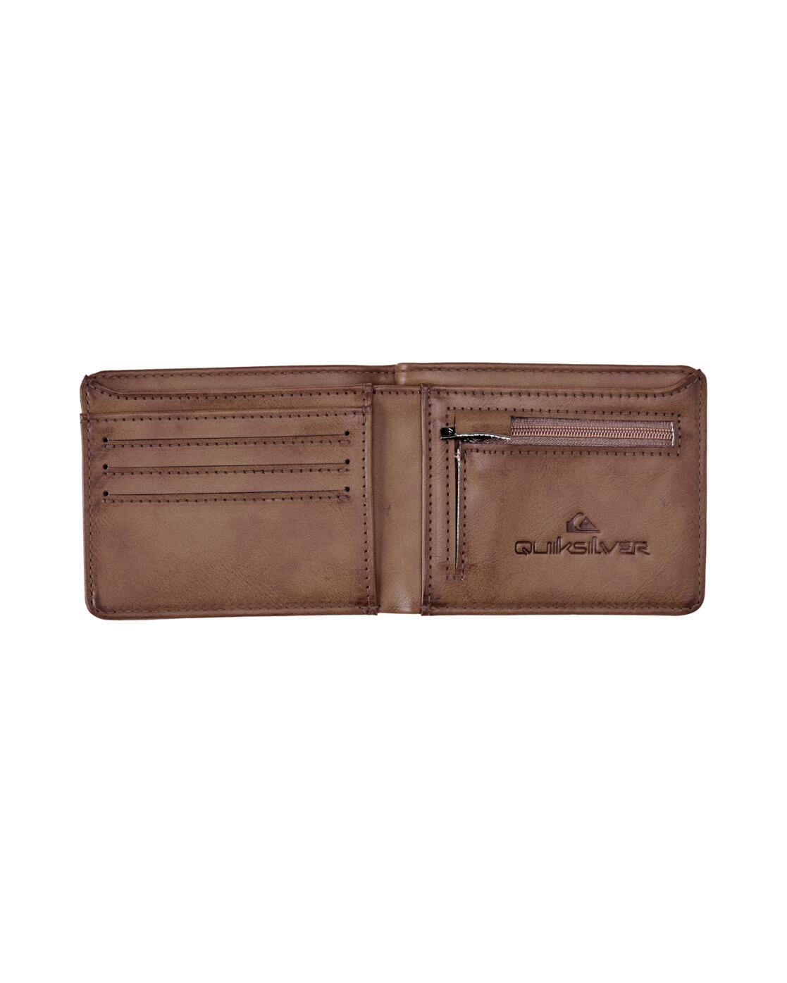 Portemonnee met 2 Flappen SLIM RAYS Braun Heren 3/4