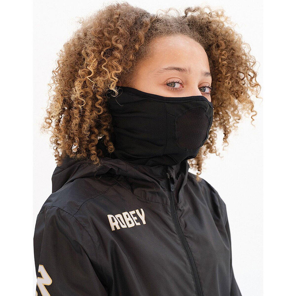 Cache-cou sport - Running et Football - Robey Snood - Respirant, réglable - Noir 4/5