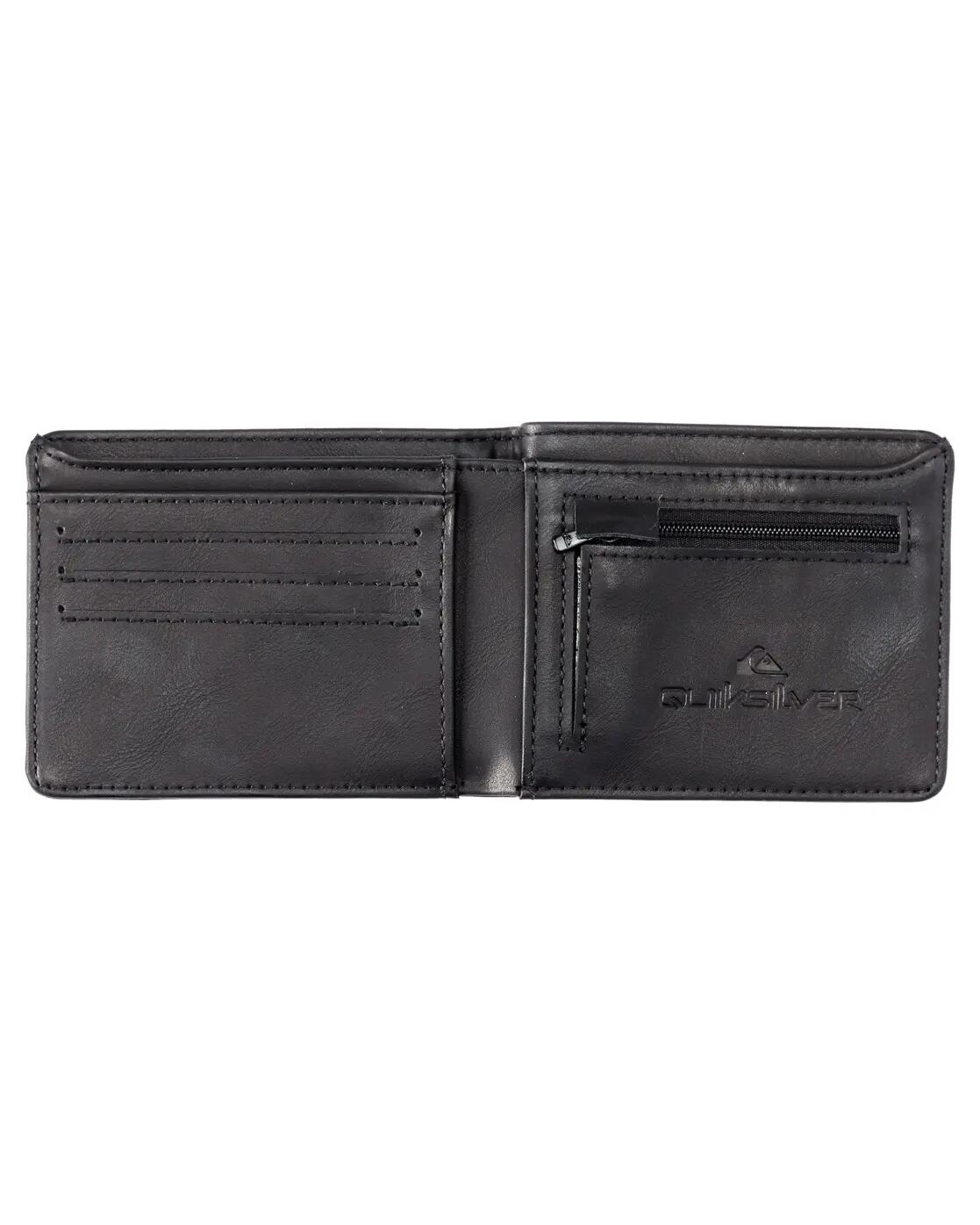 Portemonnee met 2 Flappen SLIM RAYS Schwarz Heren 2/4