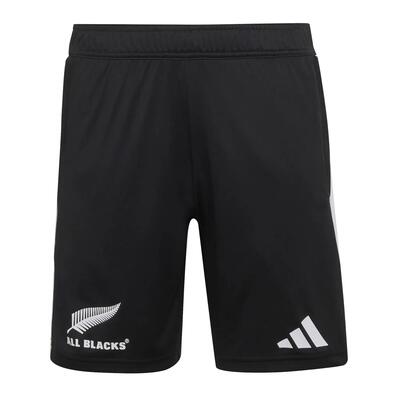 All blacks adidas sportshort voor kinderen