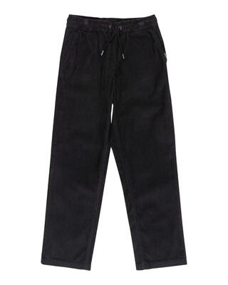 Stretch broek taxer cord schwarz jongens 8-16