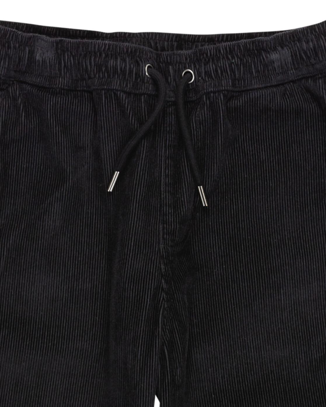 Pantalón con cintura elástica TAXER CORD Negro Niño 3/3