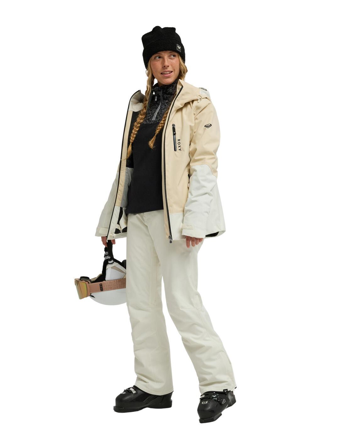 Pantalón técnico de snow 10K ALPINE RIDGE Blanco Mujer 4/4