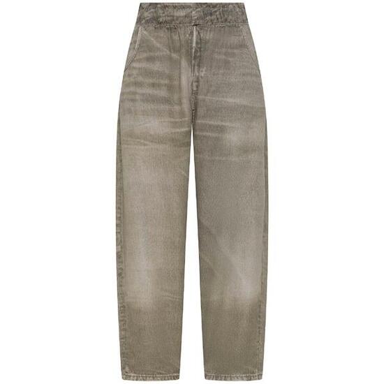 Deha Denim-Print Balloon Pants Vrouwen