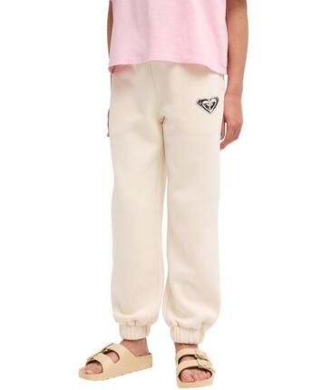 Pantalon de jogging coupe large SURF FEELING WIDE BRUSHED Noir Fille