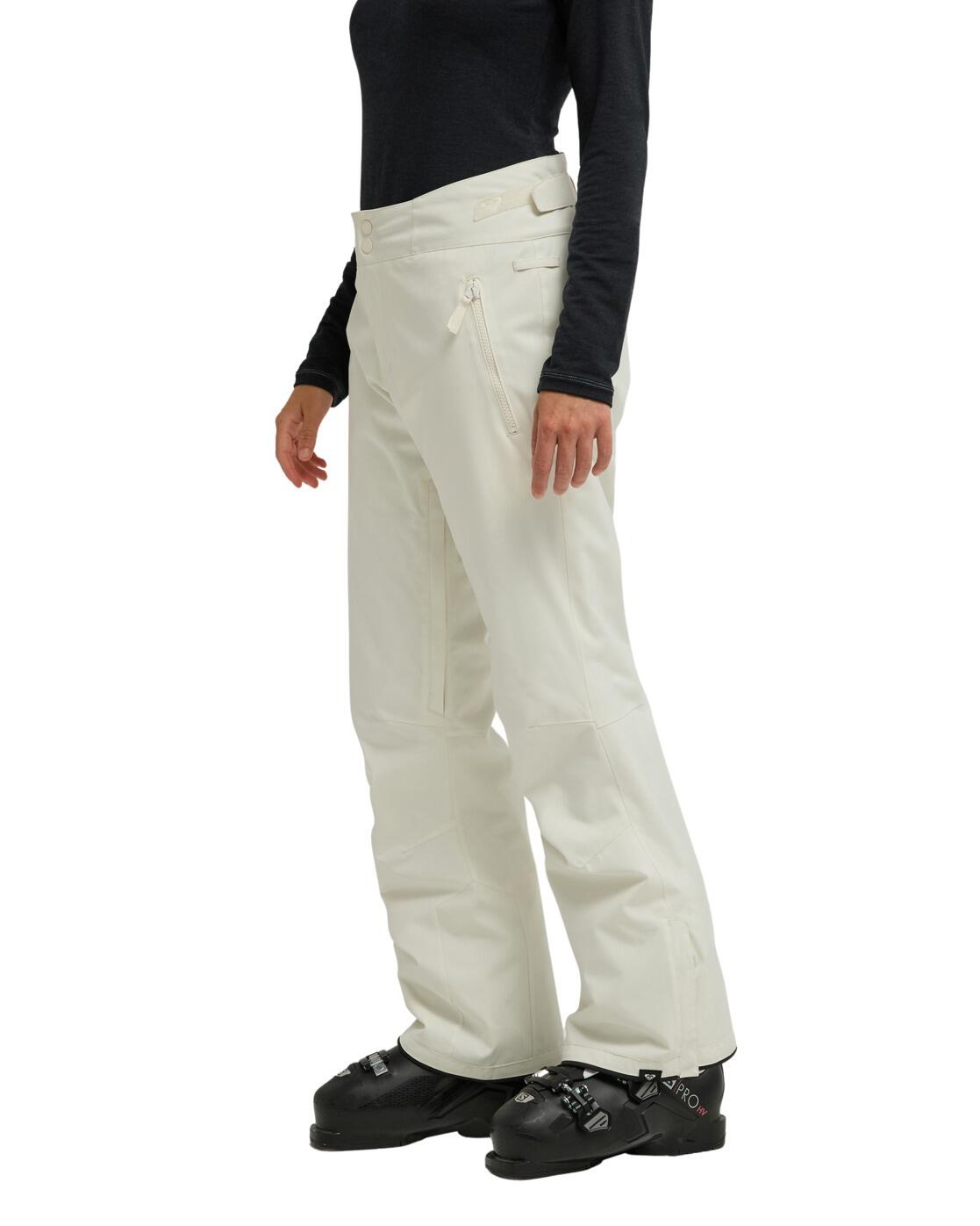 Pantalón técnico de snow 10K ALPINE RIDGE Blanco Mujer 3/4