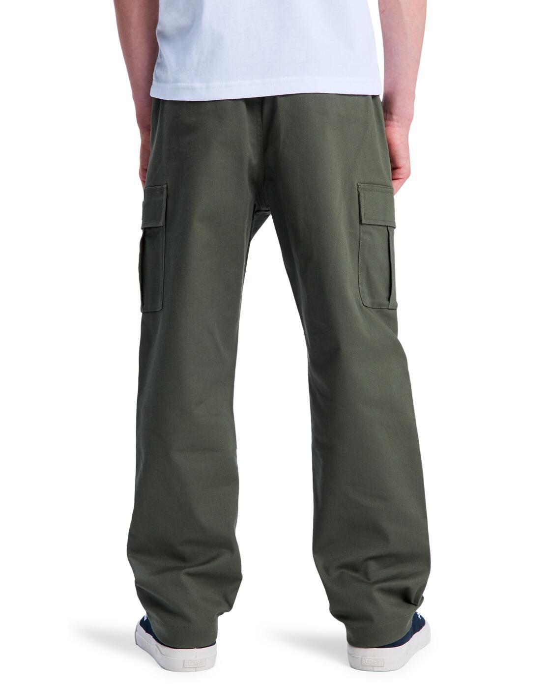 Pantalón con cintura elástica TAXER CARGO Verde Niño 2/4