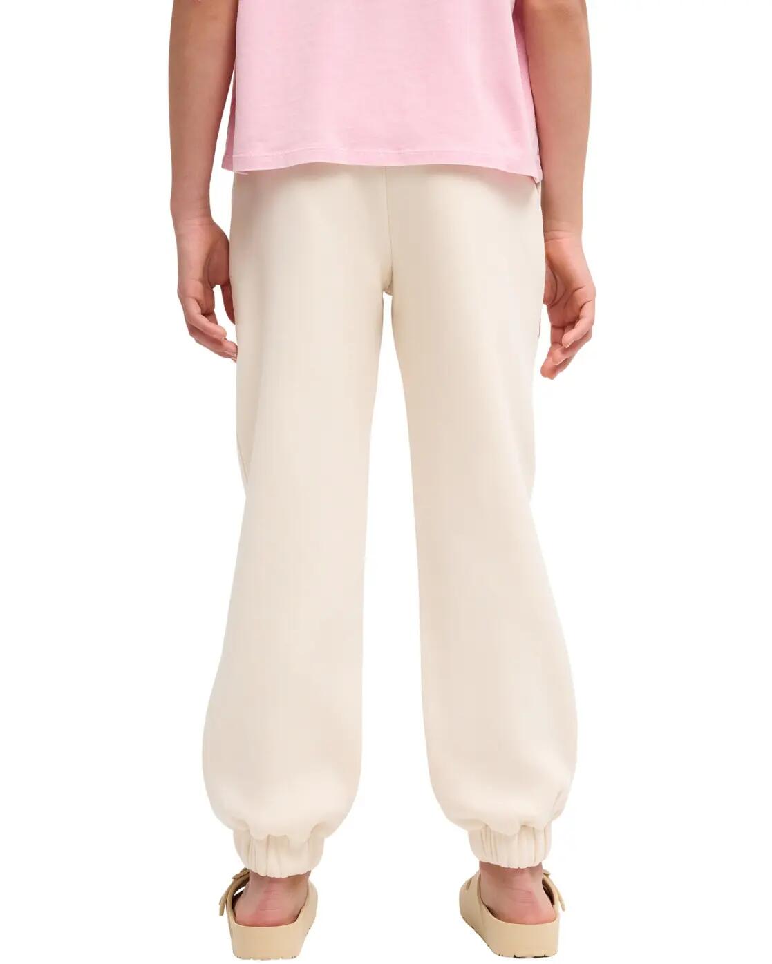 Pantalon de jogging coupe large SURF FEELING WIDE BRUSHED Beige Fille 2/4