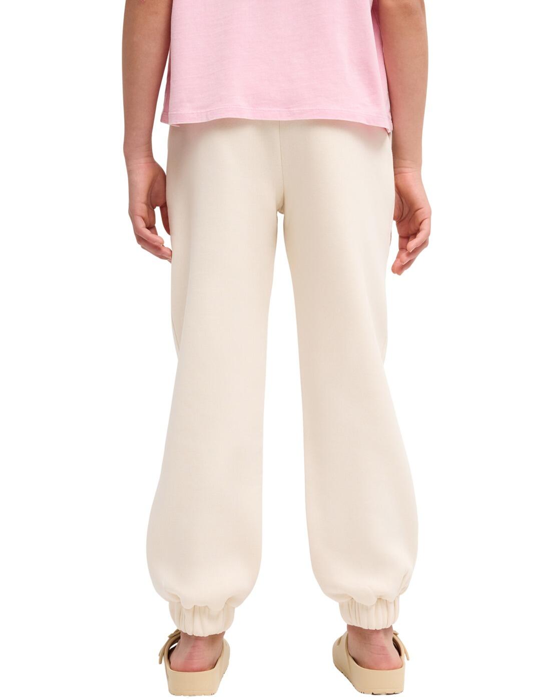 Pantalon de jogging coupe large SURF FEELING WIDE BRUSHED Beige Fille 2/4