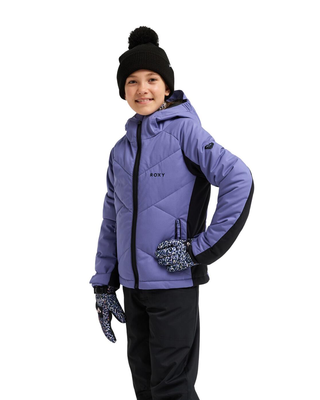Veste de snow technique SNOWDRIFT 10K Violet Fille 4/4