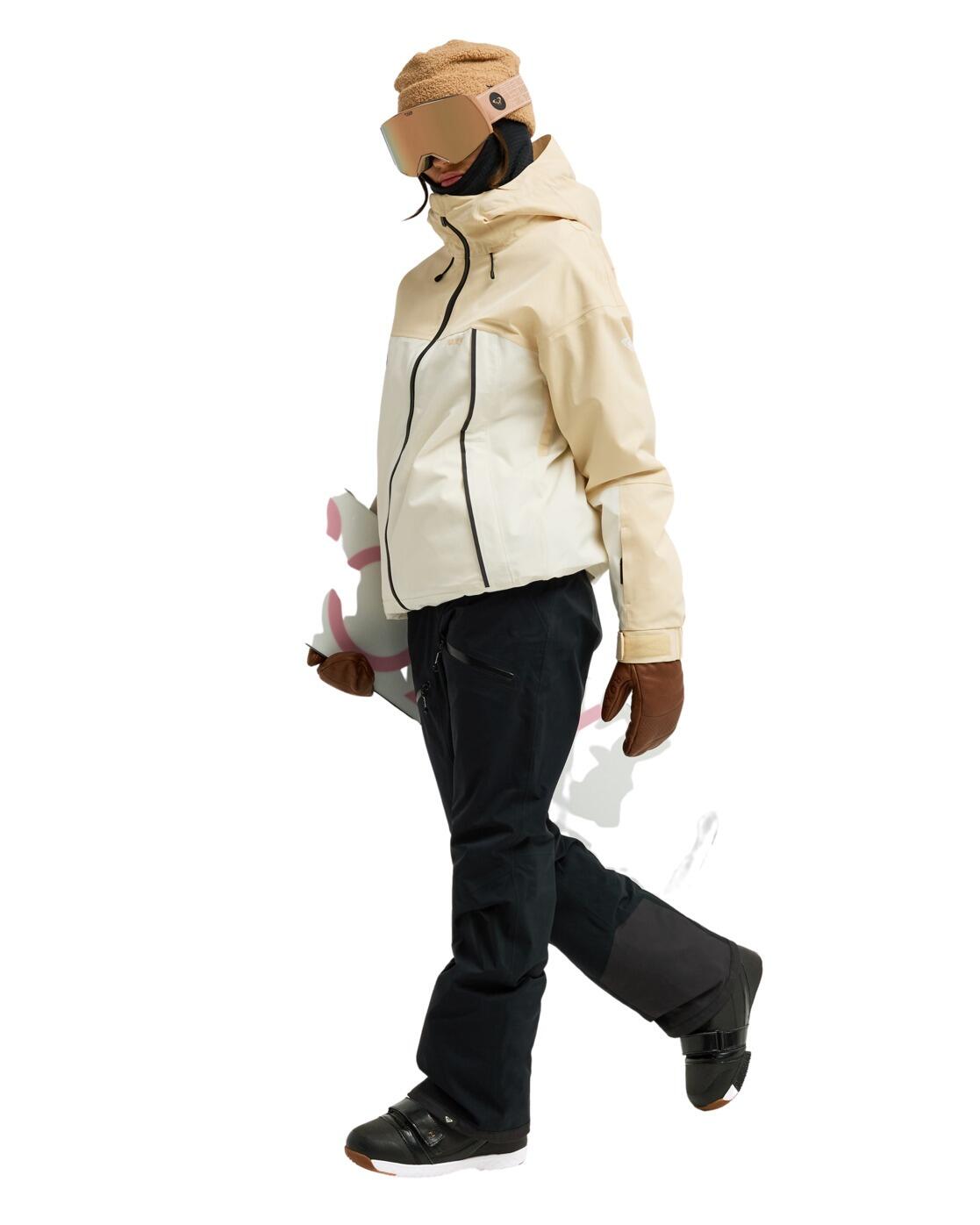 Veste de snow technique 20K ICE BOUNDED Beige Femme 4/4