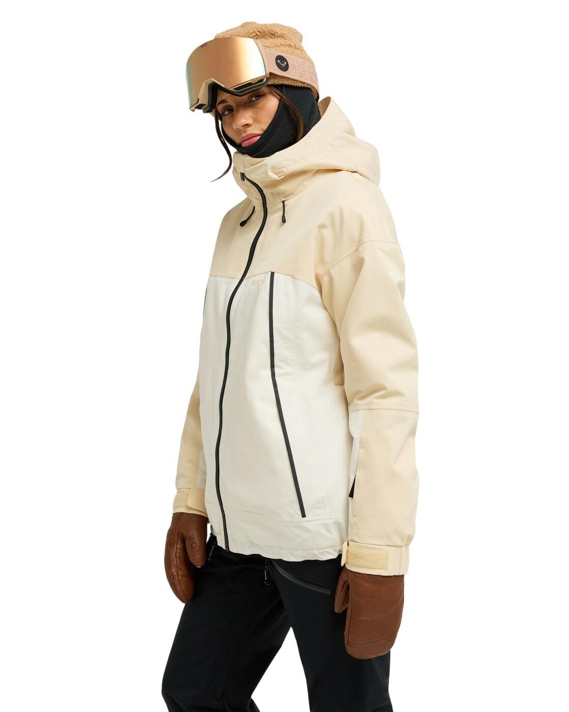 Veste de snow technique 20K ICE BOUNDED Beige Femme 3/4