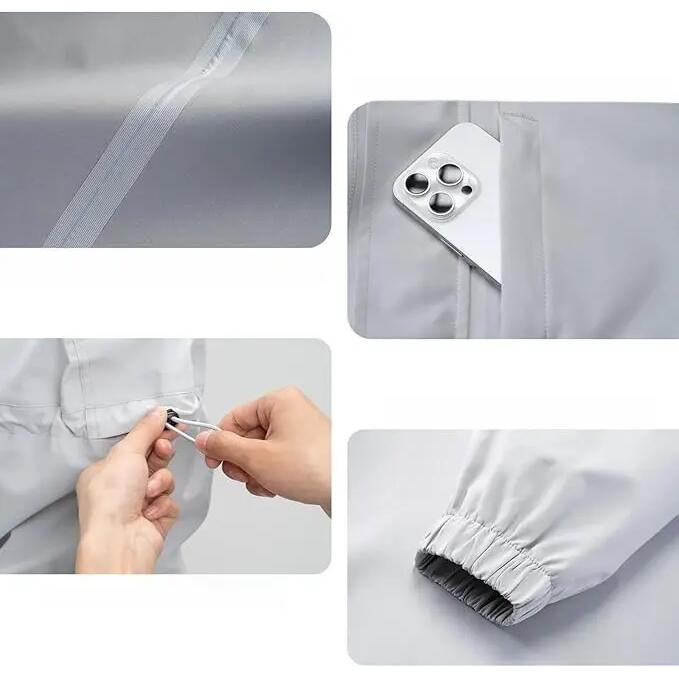 Jachetă de ploaie reflectorizantă și impermeabilă pentru ciclism ROCKBROS