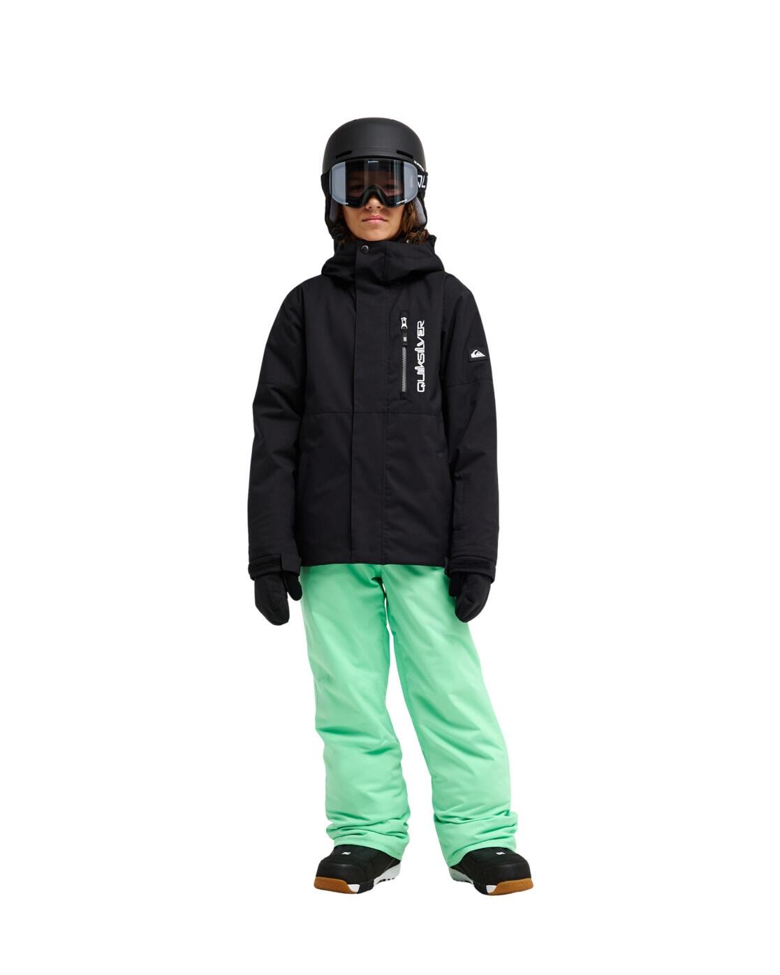 Chaqueta técnica de snow TITANO 10K Negro Niño 4/4