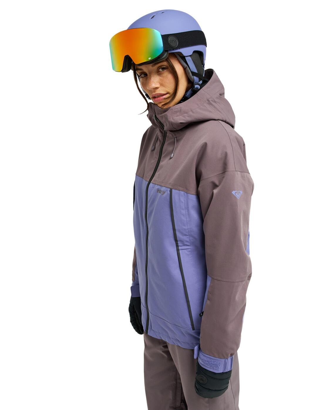 Veste de snow technique 20K ICE BOUNDED Gris Femme 3/4