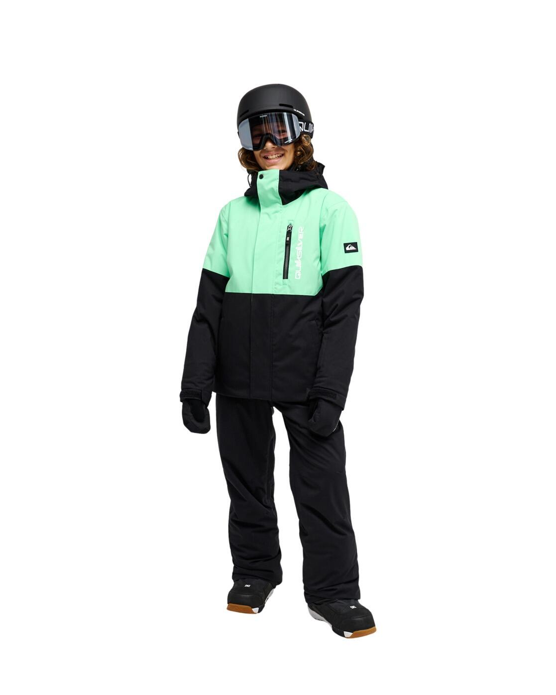 Chaqueta técnica de snow TITANO 10K Verde Niño 3/4