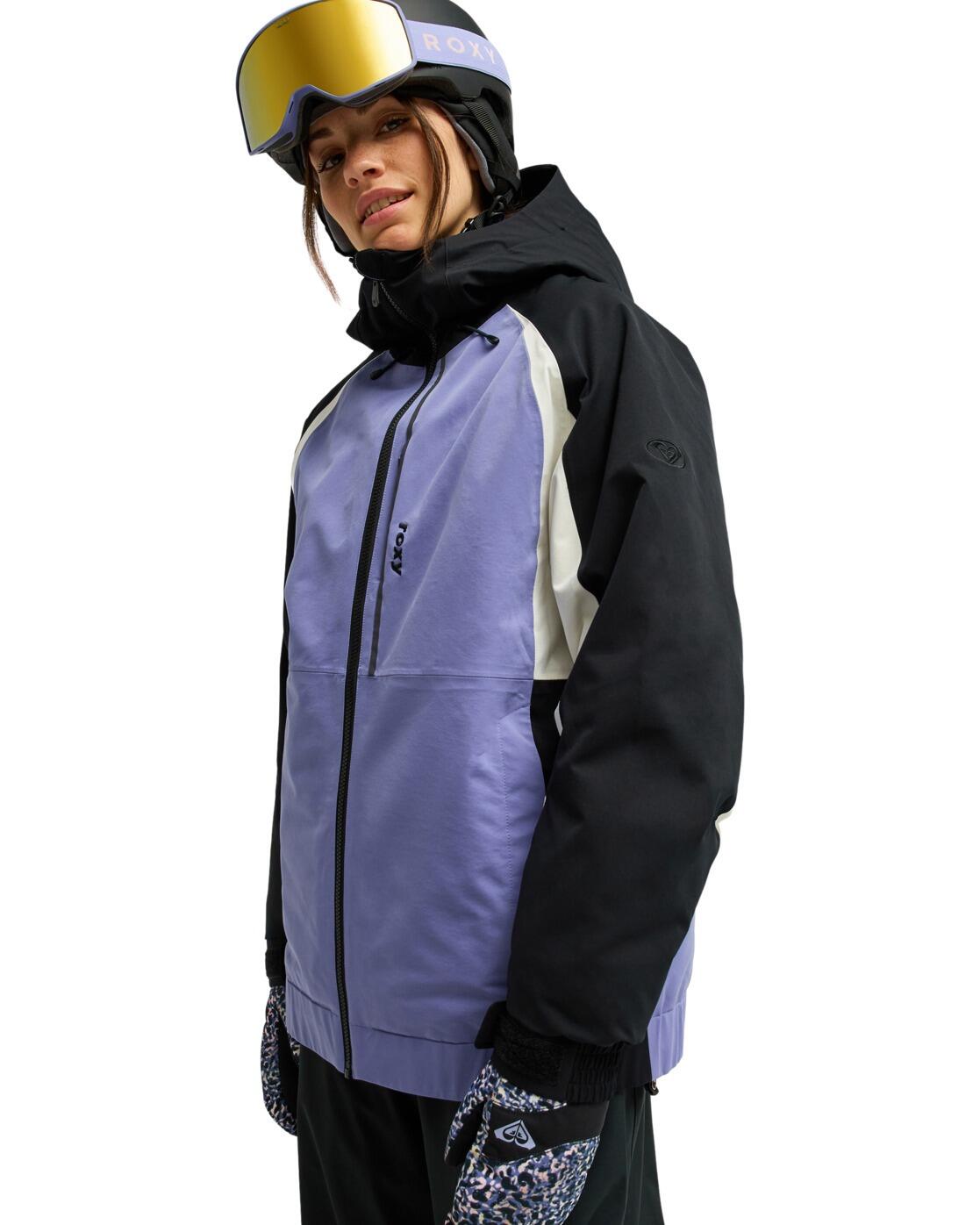 Veste de snow technique 20K CRYSTAL CLEAR Noir Femme 3/4