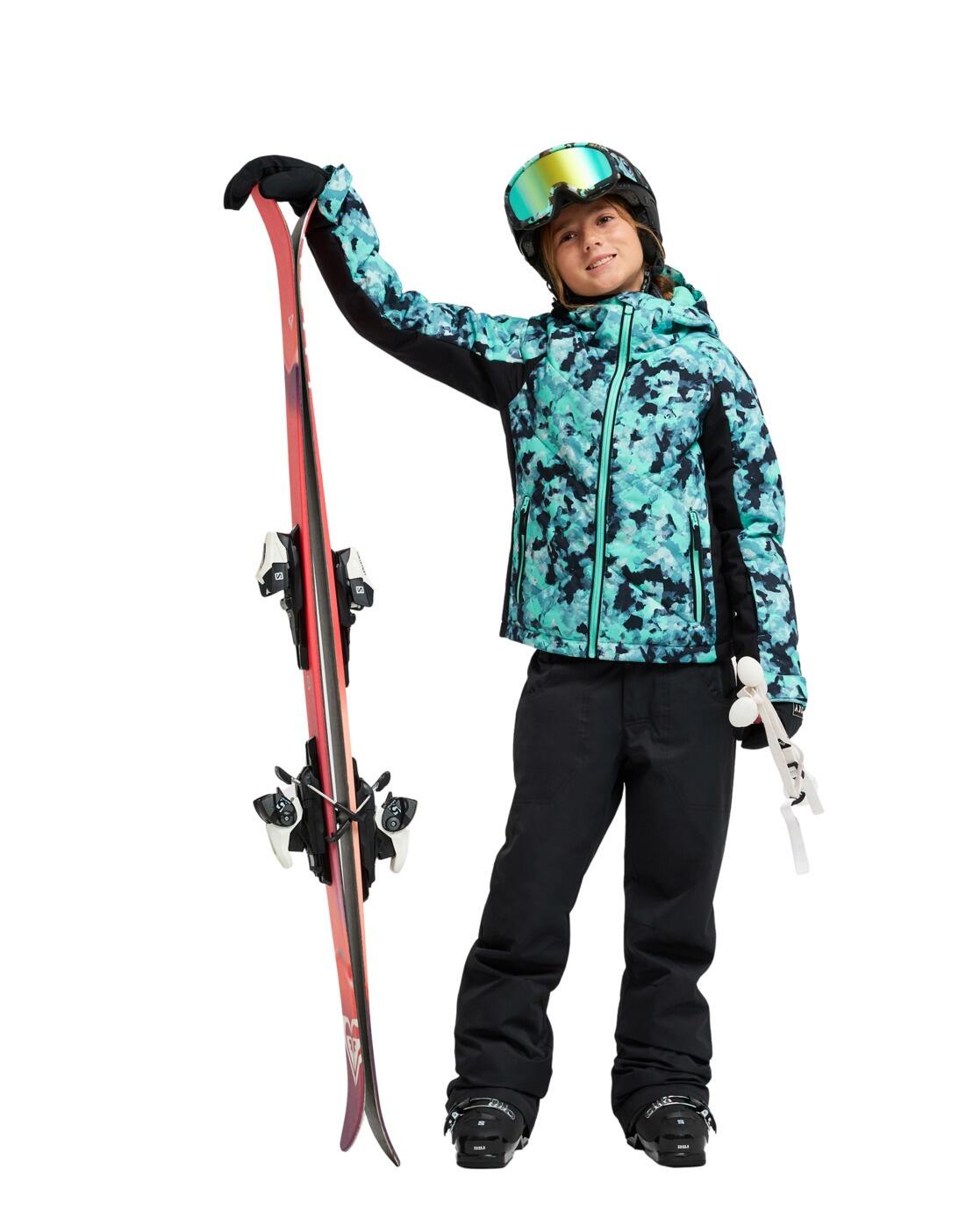 Funktionelle Schneejacke SNOWDRIFT 10K Blau Meisjes 8-16 3/4