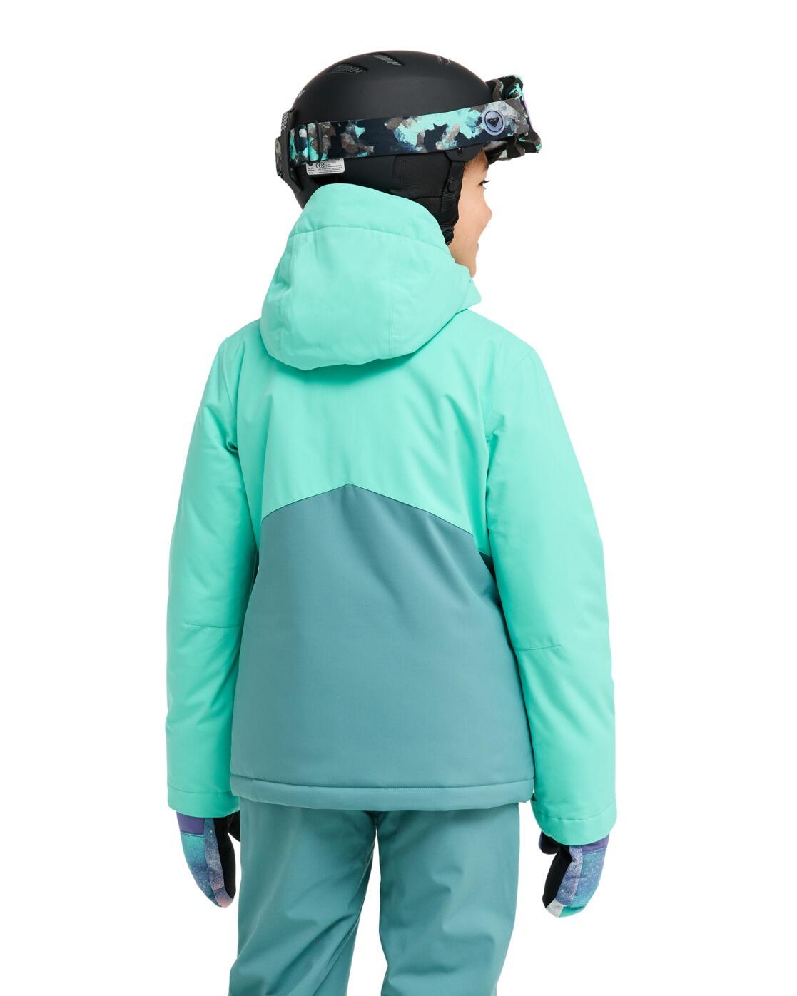 Veste de snow technique SNOWFLARE 10K Vert Fille 2/4