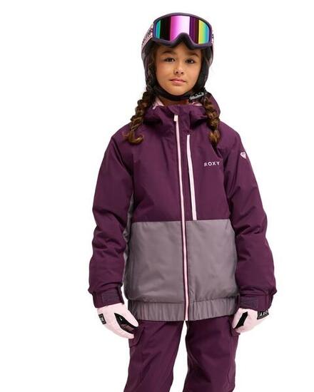 Veste de snow technique CRYSTAL CLEAR 10K Violet Fille