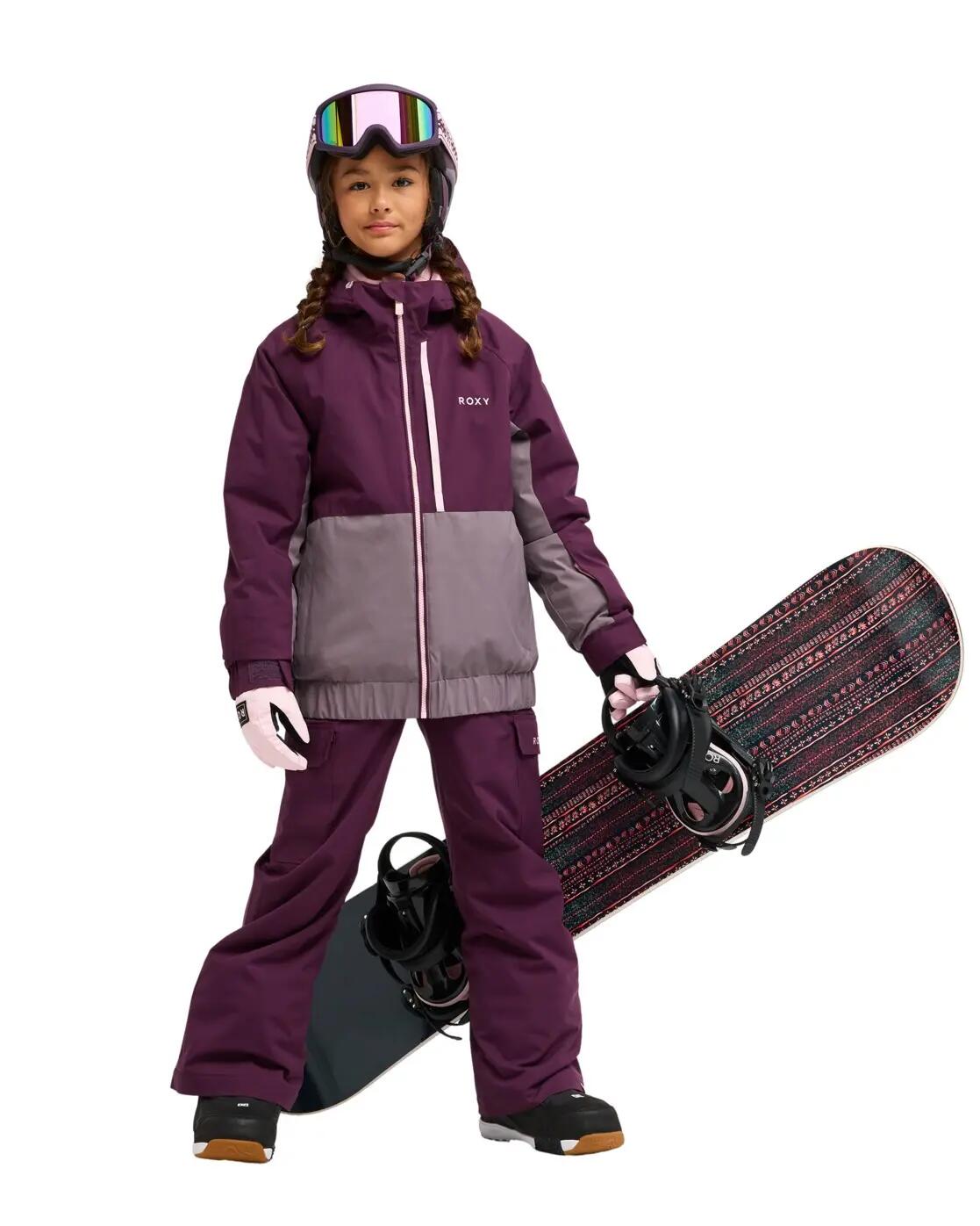 Funktionelle Schneejacke CRYSTAL CLEAR 10K Lila Meisjes 8-16 3/4