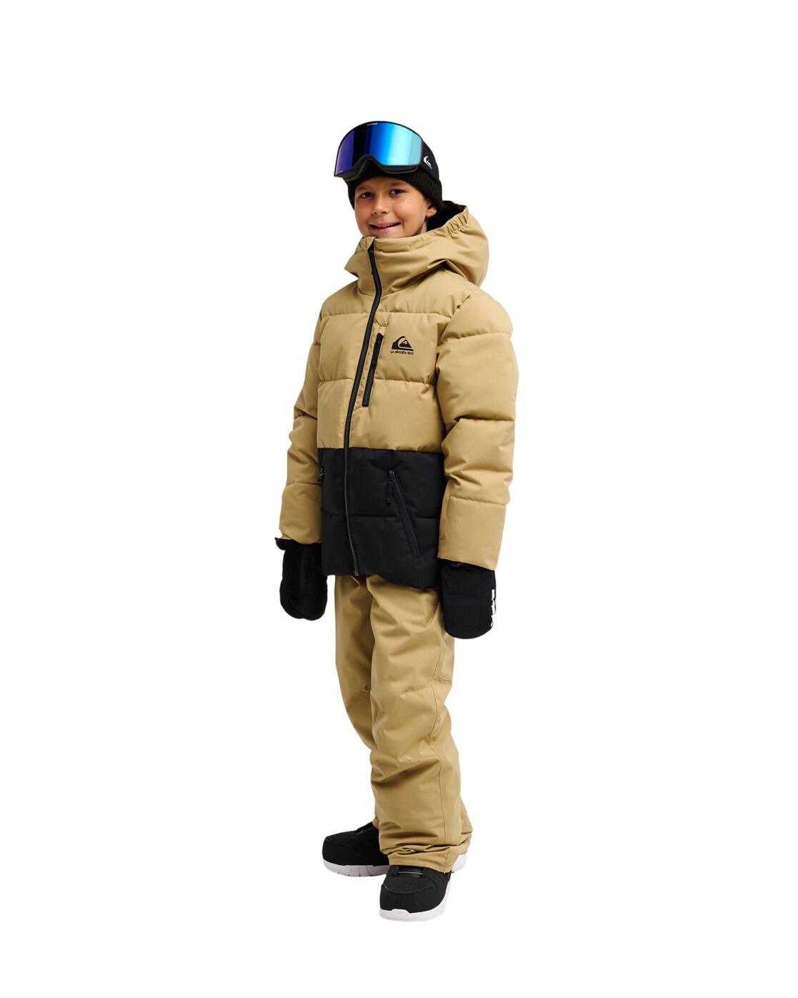 Chaqueta técnica de snow HIGHLAND 10K Beige Niño 3/4
