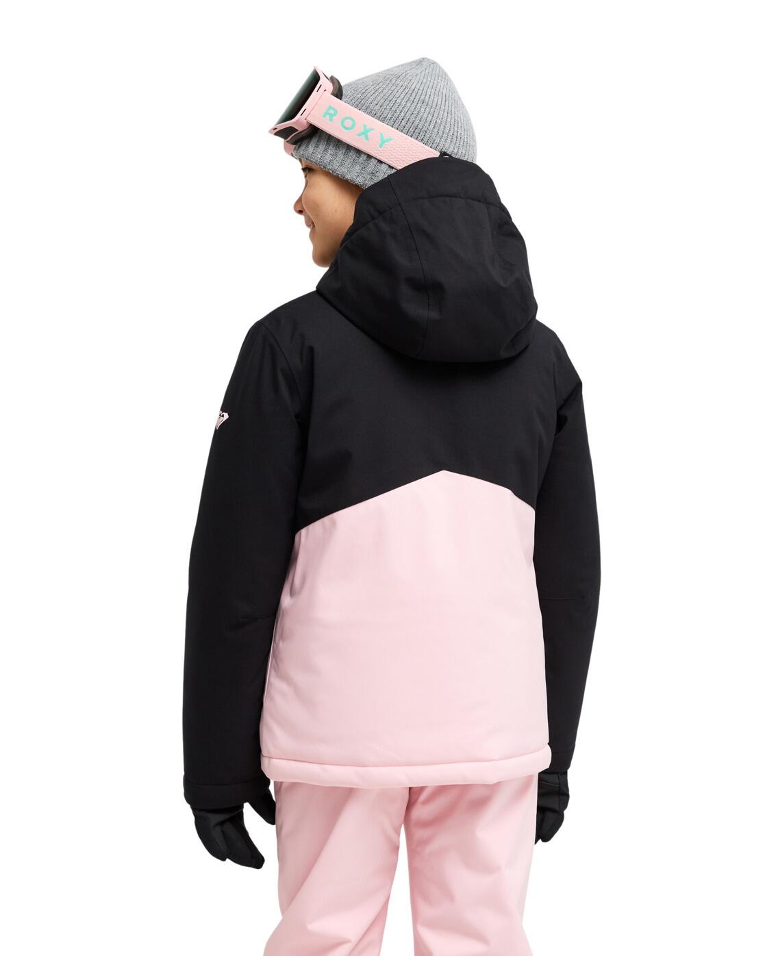 Veste de snow technique SNOWFLARE 10K Noir Fille 2/4