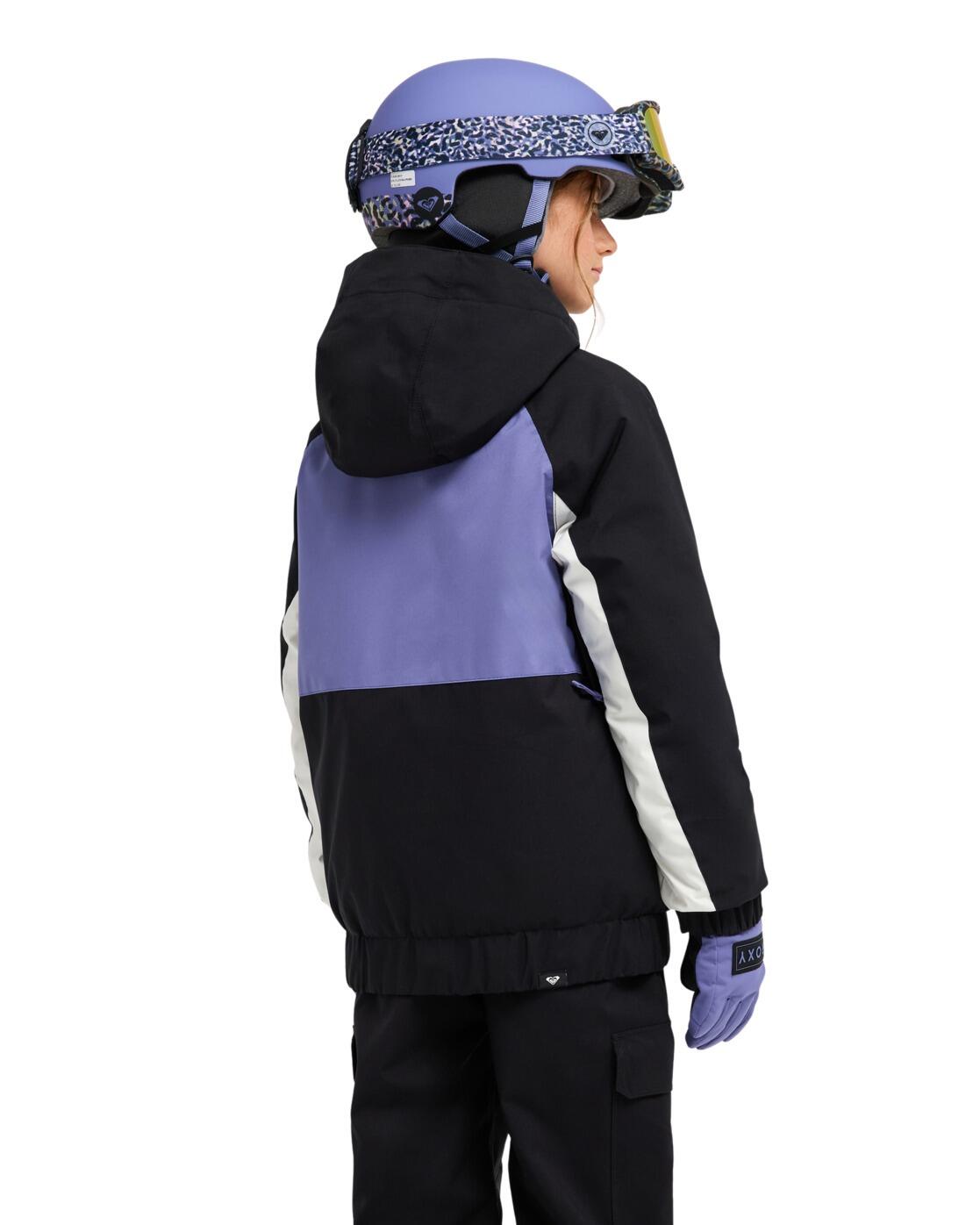 Funktionelle Schneejacke CRYSTAL CLEAR 10K Schwarz Meisjes 8-16 2/4