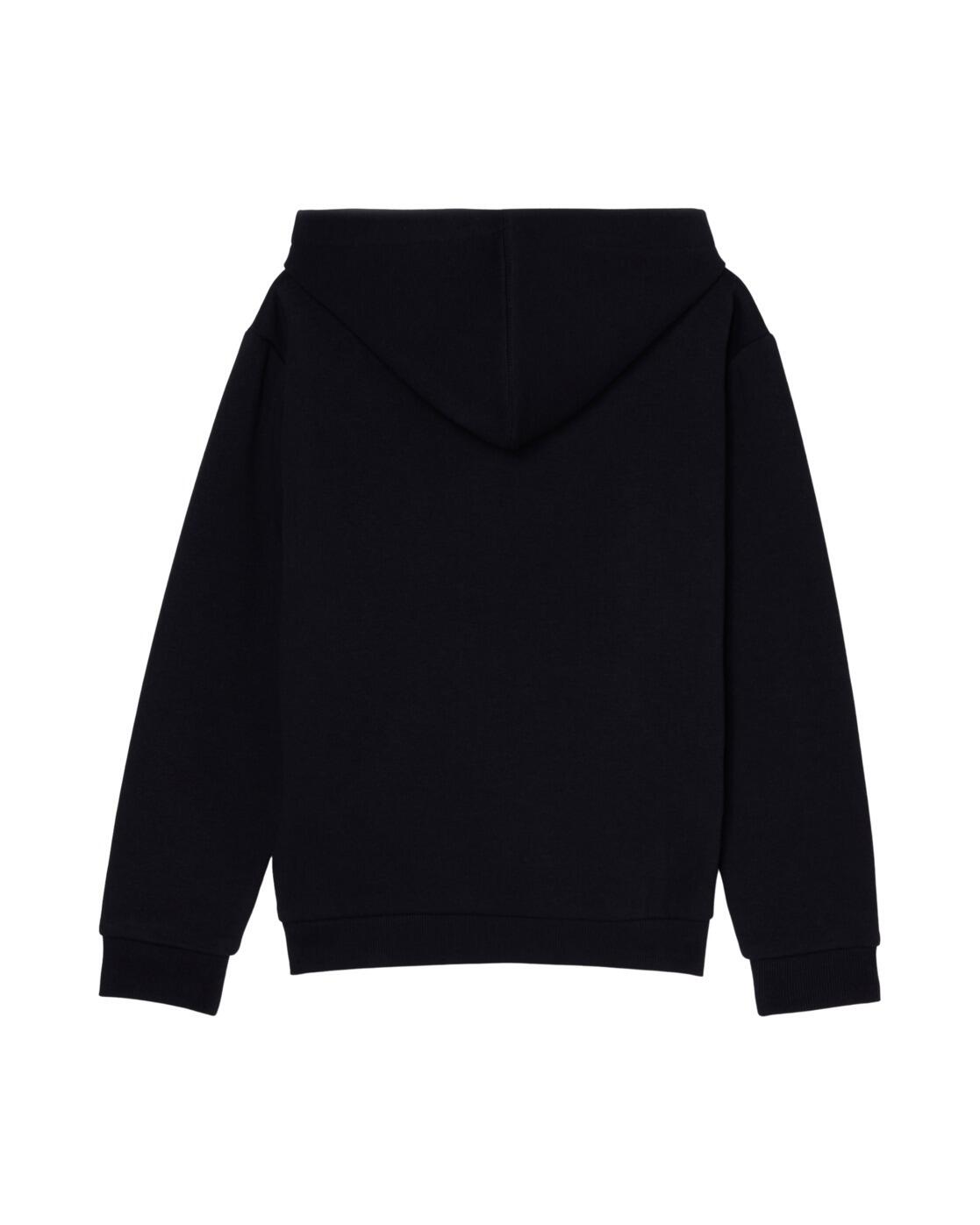Sweat capuche SURF FEELING BRUSHED Noir Fille 2/2