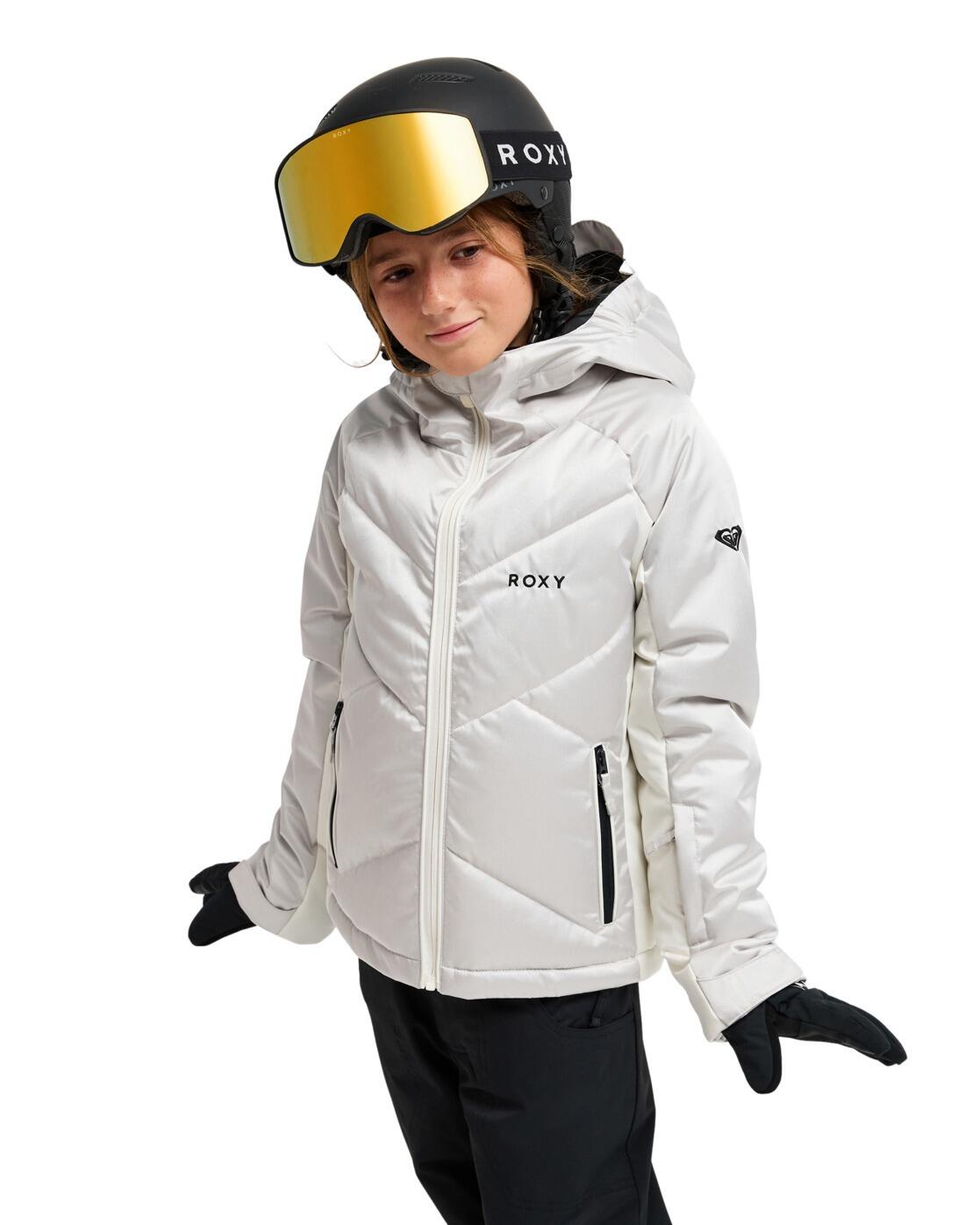 Funktionelle Schneejacke SNOWDRIFT 10K Grau Meisjes 8-16 4/4