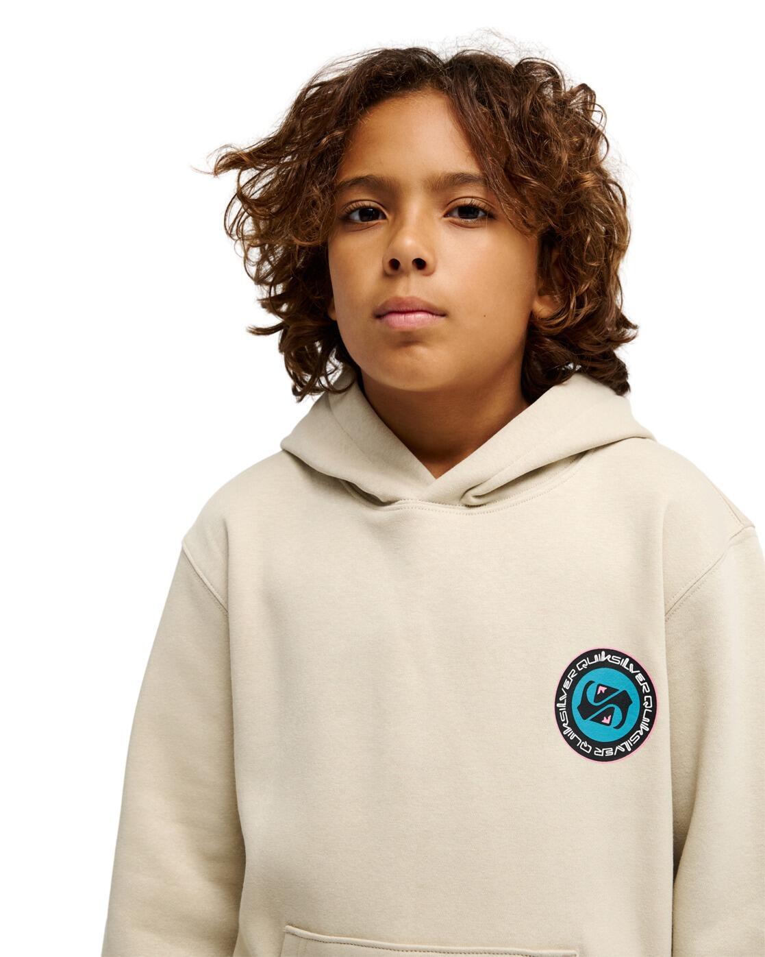 Sudadera con capucha GRAPHIC Beige Niño 4/4