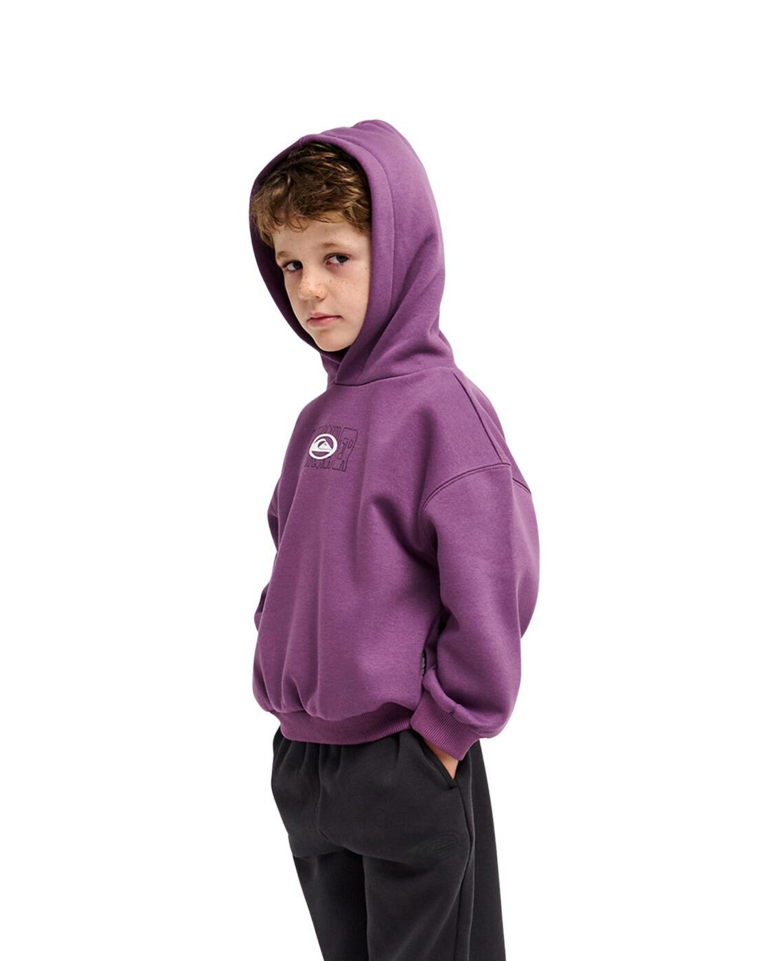 Hoodie TRICKS Lila Jongens 2-7 4/4