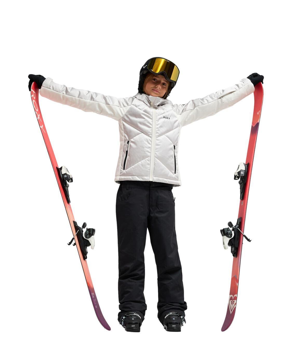 Funktionelle Schneejacke SNOWDRIFT 10K Grau Meisjes 8-16 3/4