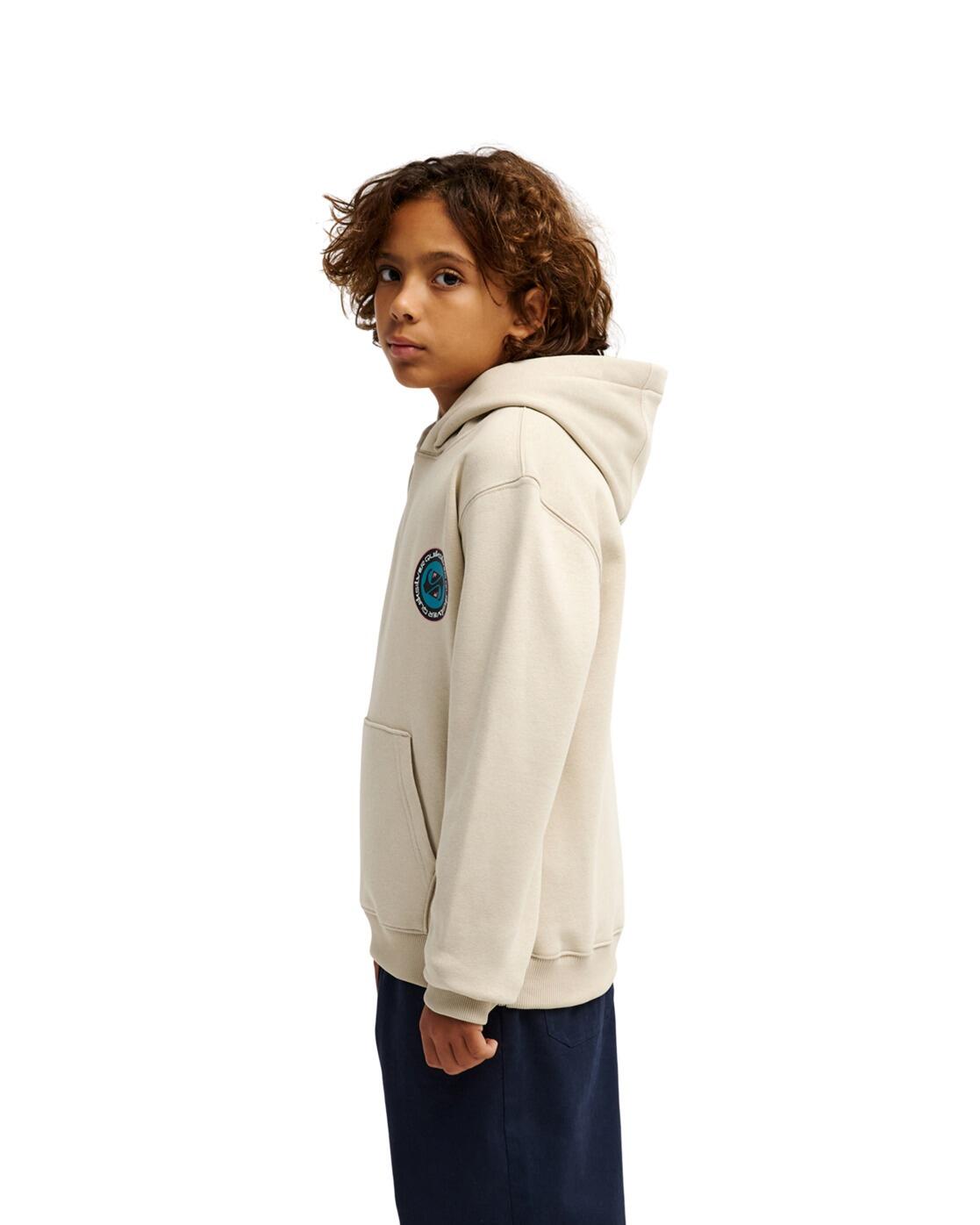 Sudadera con capucha GRAPHIC Beige Niño 3/4