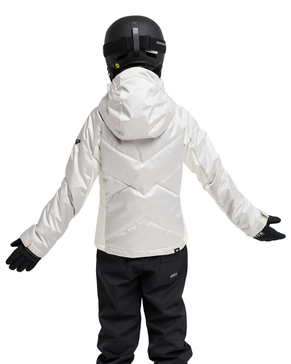Funktionelle Schneejacke SNOWDRIFT 10K Grau Meisjes 8-16 2/4