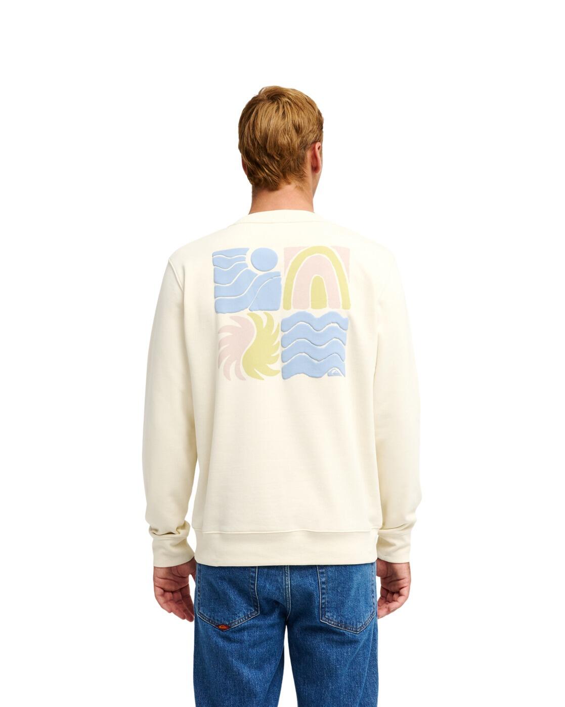 Sweater met ronde hals VIBES Weiss Heren 2/4