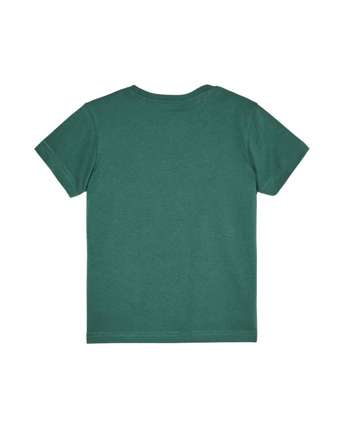 Camiseta de manga corta MTB&WAVE Verde Niño 2/4