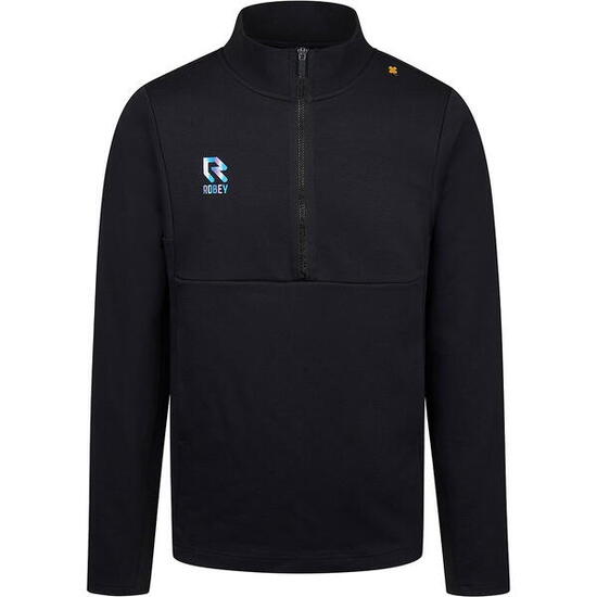 Veste zippée homme sport-casual - coton - Off Pitch - noir