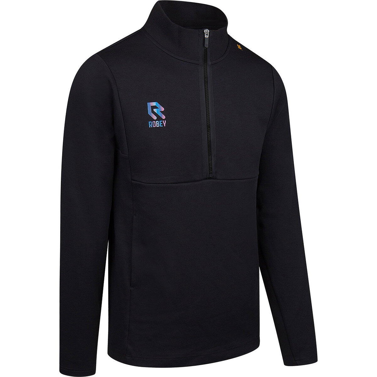 Haut sport - Homme - Demi-zip coton - Off Pitch - Noir 2/3