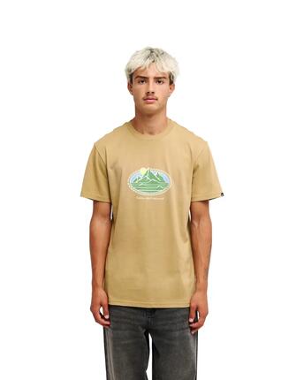 T-Shirt EV MOUNTAIN LOVERS Beige Herren
