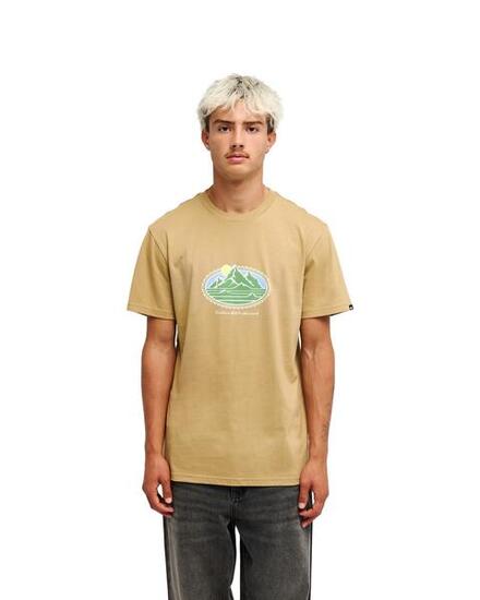T-Shirt EV MOUNTAIN LOVERS Beige Herren